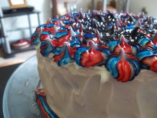 The Wilton Open Star Tip #21 made my Independence Day cake stand out from the rest.