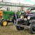 The old-time farm tractors and trucks were beautifully maintained. The old-time farm tractors and trucks were beautifully maintained.