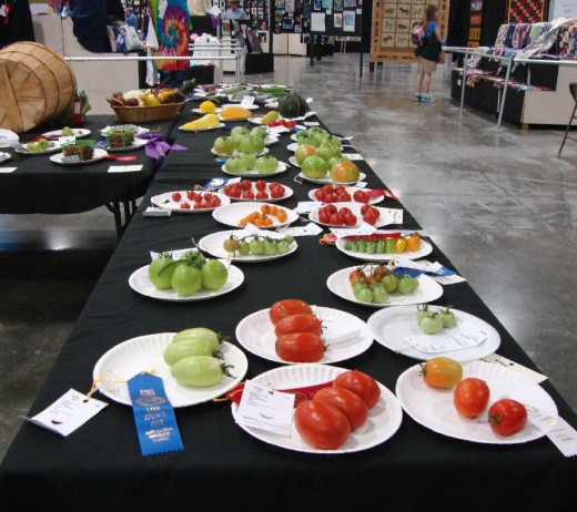 The produce winners in tomatoes.
