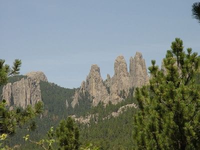 The original site for Mount Rushmore - The Needles
