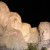 The lighting ceremony at Mount Rushmore The lighting ceremony at Mount Rushmore