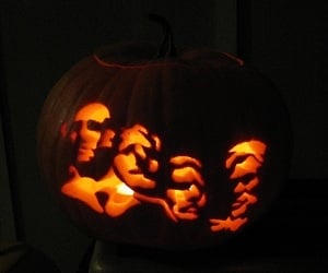 My own tribute to Mount Rushmore - Halloween 2010