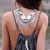 A backless dress is a good choice for the summer outfits, but this time try to spice up these outfits with the fashion trend - back necklace. A backless dress is a good choice for the summer outfits, but this time try to spice up these outfits with the fashion trend - back necklace.