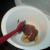 Add melted chocolate to the small bowl with the 1/3 mixture and blend well by hand. Add melted chocolate to the small bowl with the 1/3 mixture and blend well by hand.