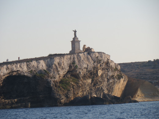 The Statue of the apostle Paul on St. Paul's Island