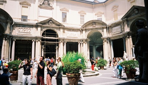 Another smaller courtyard.