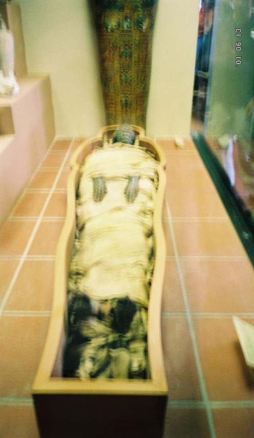 A mummy!