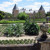The chateau at Chamerolles seen from the vegetable garden 