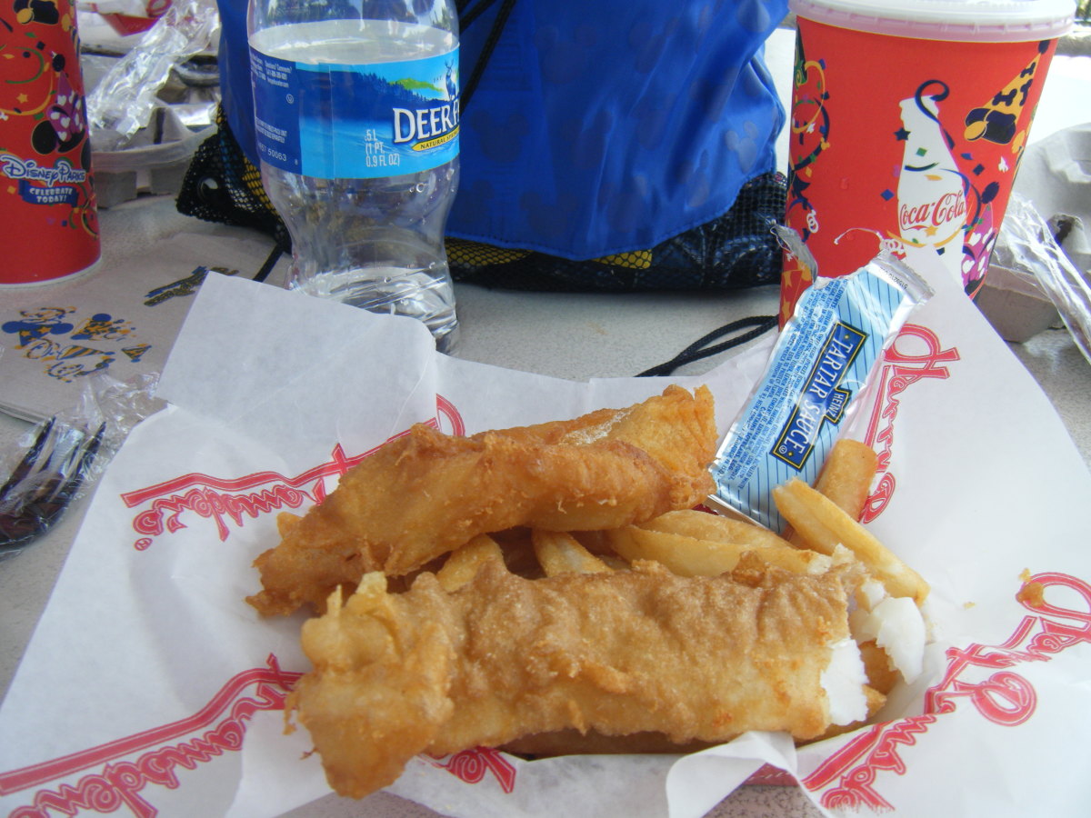Fish and chips at the UK is a quick service meal
