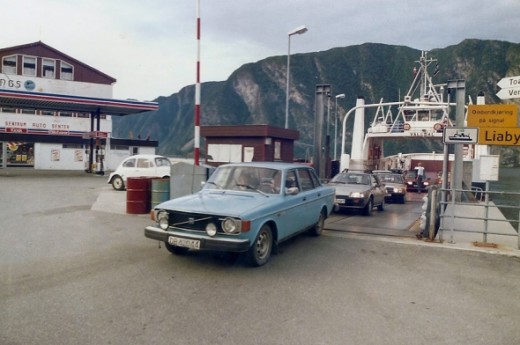 Arriving in Stranda for the first time