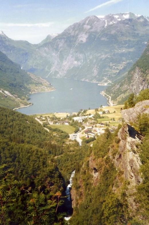 Geiranger Fjord, arguably the most famous tourist attraction in all of Norway and one of the most beautiful places on earth.