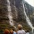 And more waterfalls.  That's my host family and friend looking at them.