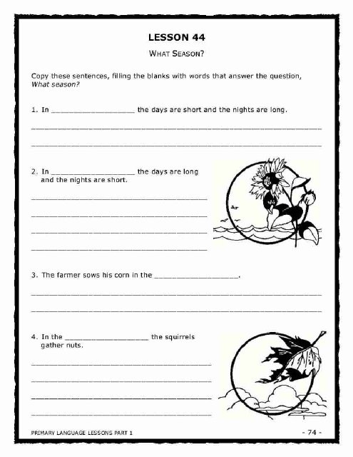 Pardon the terrible images. The free converter didn't do that great of a job. :)  You can see more samples at http://www.primarylanguagelessons.com