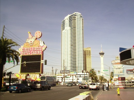 Sky Tower high rise condominiums in Las Vegas.