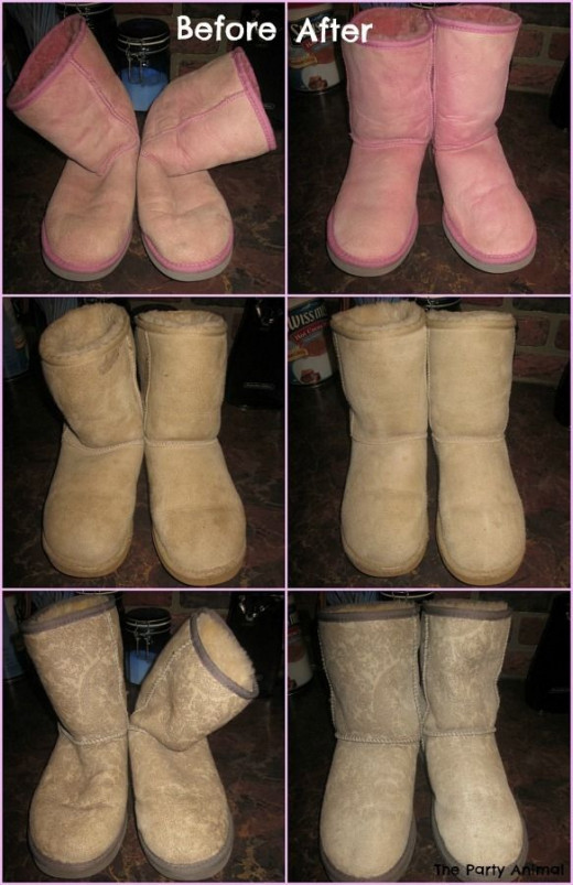 cleaning uggs