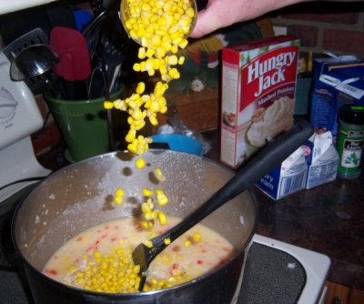 Then all the Yummy Corn