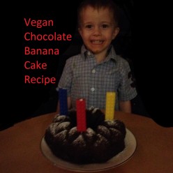 Vegan Chocolate Banana Cake Recipe