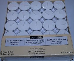 100 tea light candles