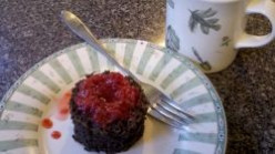 Chocolate-Strawberry Muffin  (Vegan, Gluten-Free)