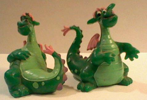 These are two hand painted figures from the 1980's. Commonly refereed to as Bully's. They came from the former West Germany.