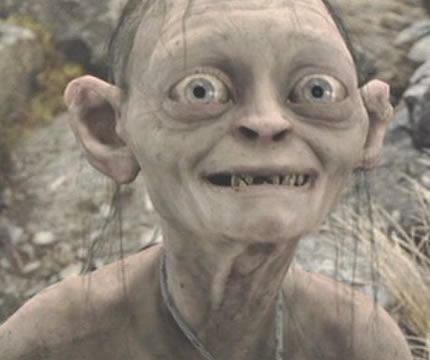 For all of you who have enjoyed the series we now have a happy Gollum.