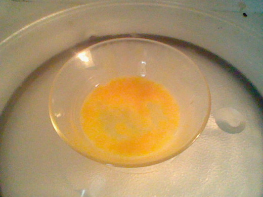 Place the disk in the center of the microwave and follow the directions above.