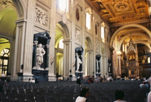 Inside St. Mary Major.