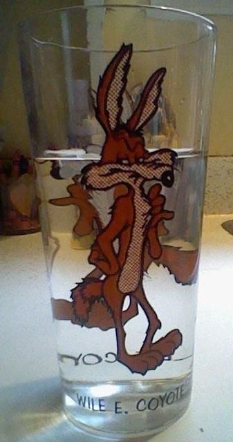 Wile E. Coyote - For a glass of water