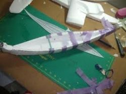 Styrofoam craft project