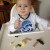 Our Baby Led Weaning journey: Trying some kale. Our Baby Led Weaning journey: Trying some kale.