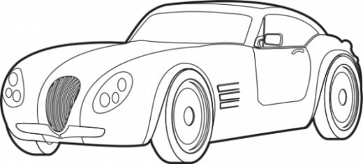 Vehicle Coloring Pages and Sheets