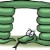 Snakes can fit into odd places. Snakes can fit into odd places.
