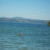 The water was high but still safe to swim out pretty far. The water was high but still safe to swim out pretty far.
