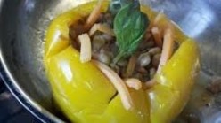 Lentil Stuffed Peppers-Italian Style (Vegan, Gluten-Free)