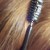 ROOT TOUCH UPS:  Accurately and easily apply color to roots to avoid over processing hair that has been treated before.  Just keep making parts and painting close to the scalp until all desired sections are covered.