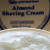 T.O.B Almond Shaving Cream.