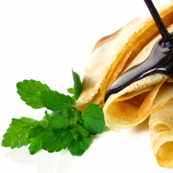 Traditional English pancakes