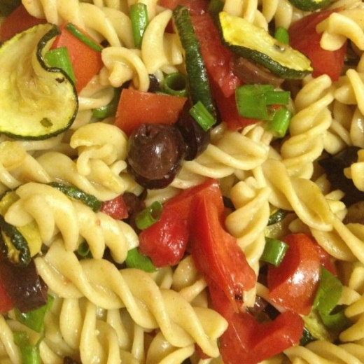 Pasta with vegetables