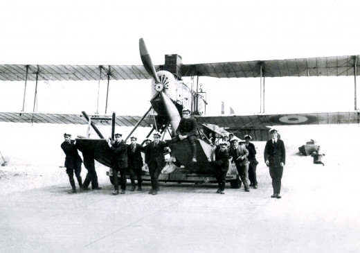 George William Jackson and aircraft in World War One