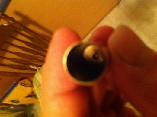 empty case with no powder