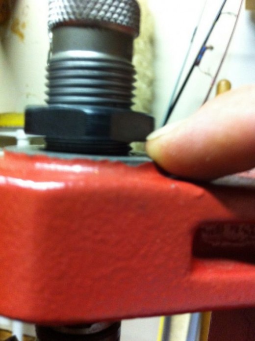 crimping die not set