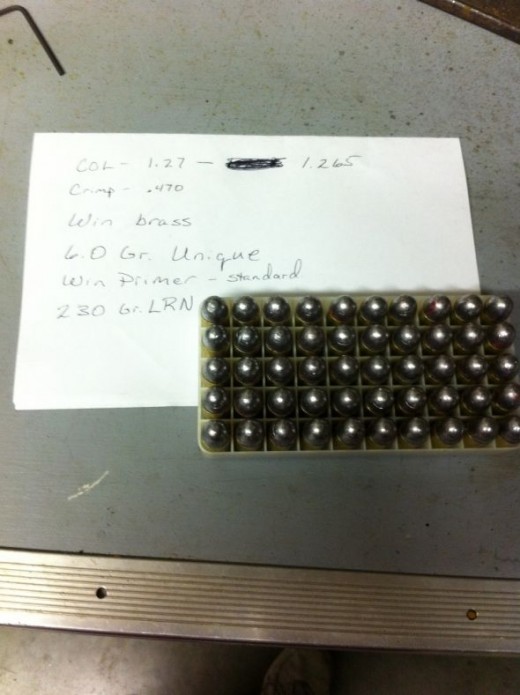 reloaded ammunition