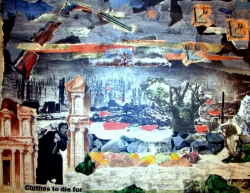 collage and art, clothes to die for