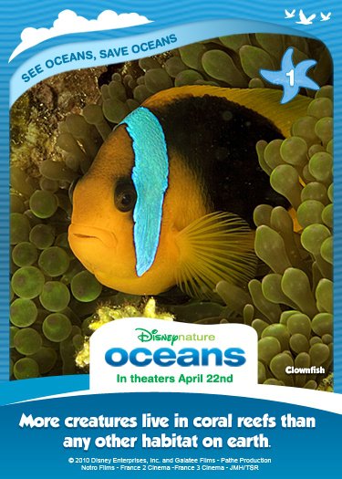Disneynature Oceans Card