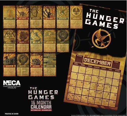 The Hunger Games Calendar
