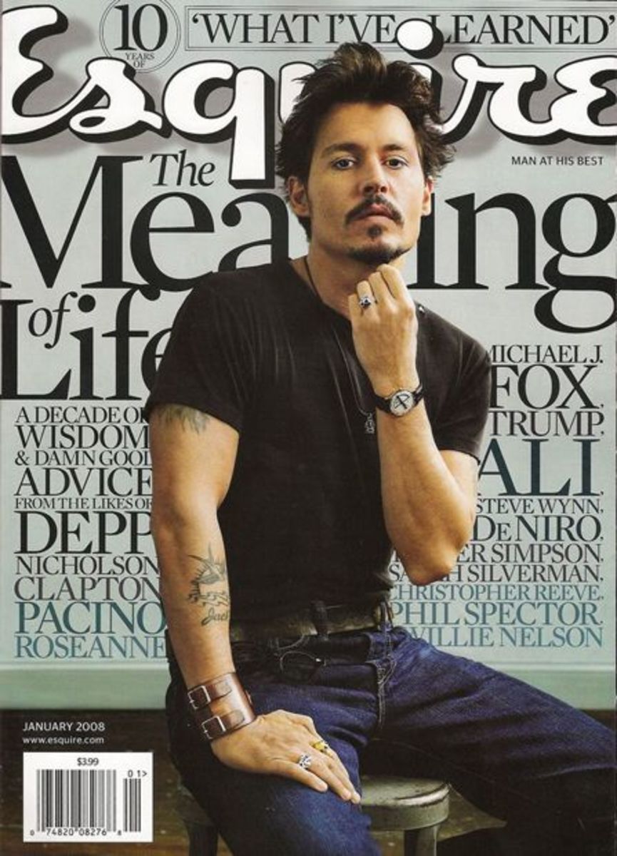 Johnny Depp Esquire Magazine