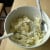 Gnocchi dough being prepared