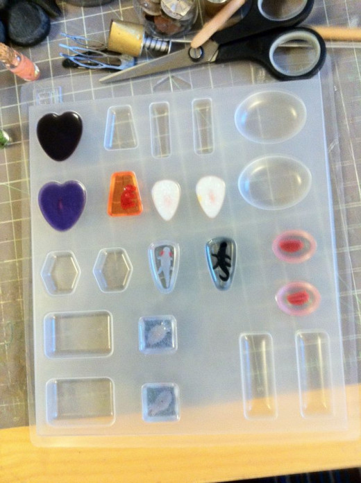 Resin jewelry