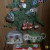 Closeup of some of the ornaments not to mention my vintage trailer toys.