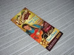 Brochure for John Denver Tribute Show